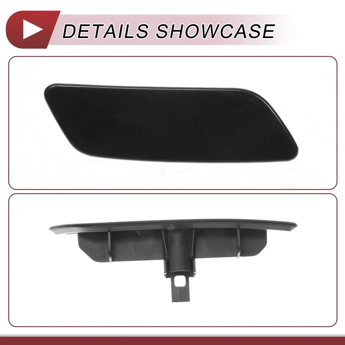 Front Right Washer Nozzle Cover for Lexus GS200t (2016-2019) - Unpainted 1 x