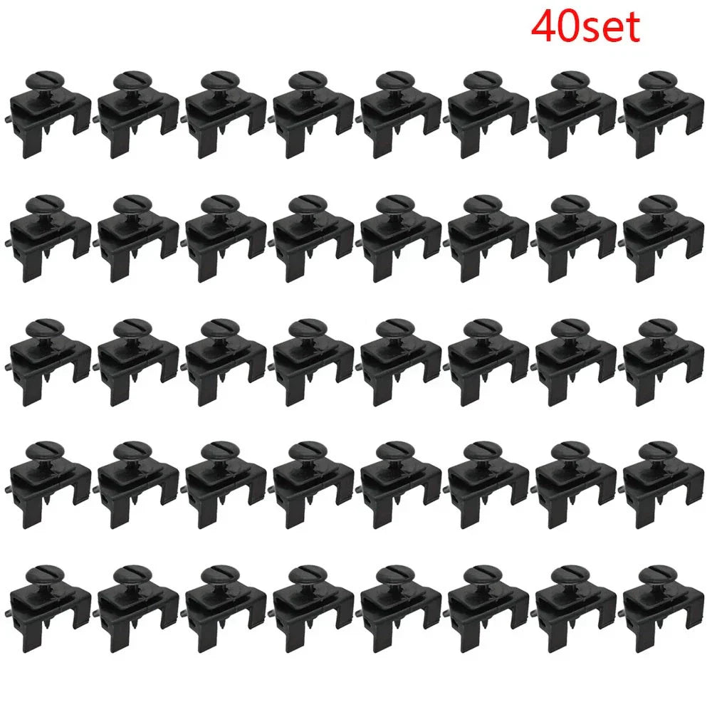 40 Pcs Fender Bumper Cover Clips for Toyota Tacoma Lexus IS350 GS460 Scion iQ