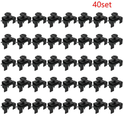 40 Pcs Fender Bumper Cover Clips for Toyota Tacoma Lexus IS350 GS460 Scion iQ