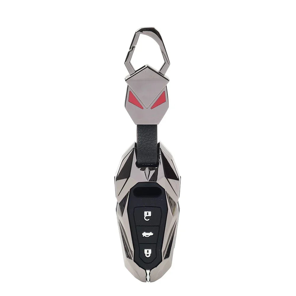 Key Fob Case Shell Cover Black for Audi A3 A6 A7 A8 Q7 Q8 S6 S7 S8
