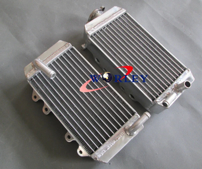 Aluminum Radiator + Black Silicone Hoses for Honda CRF150R (2007-2024)
