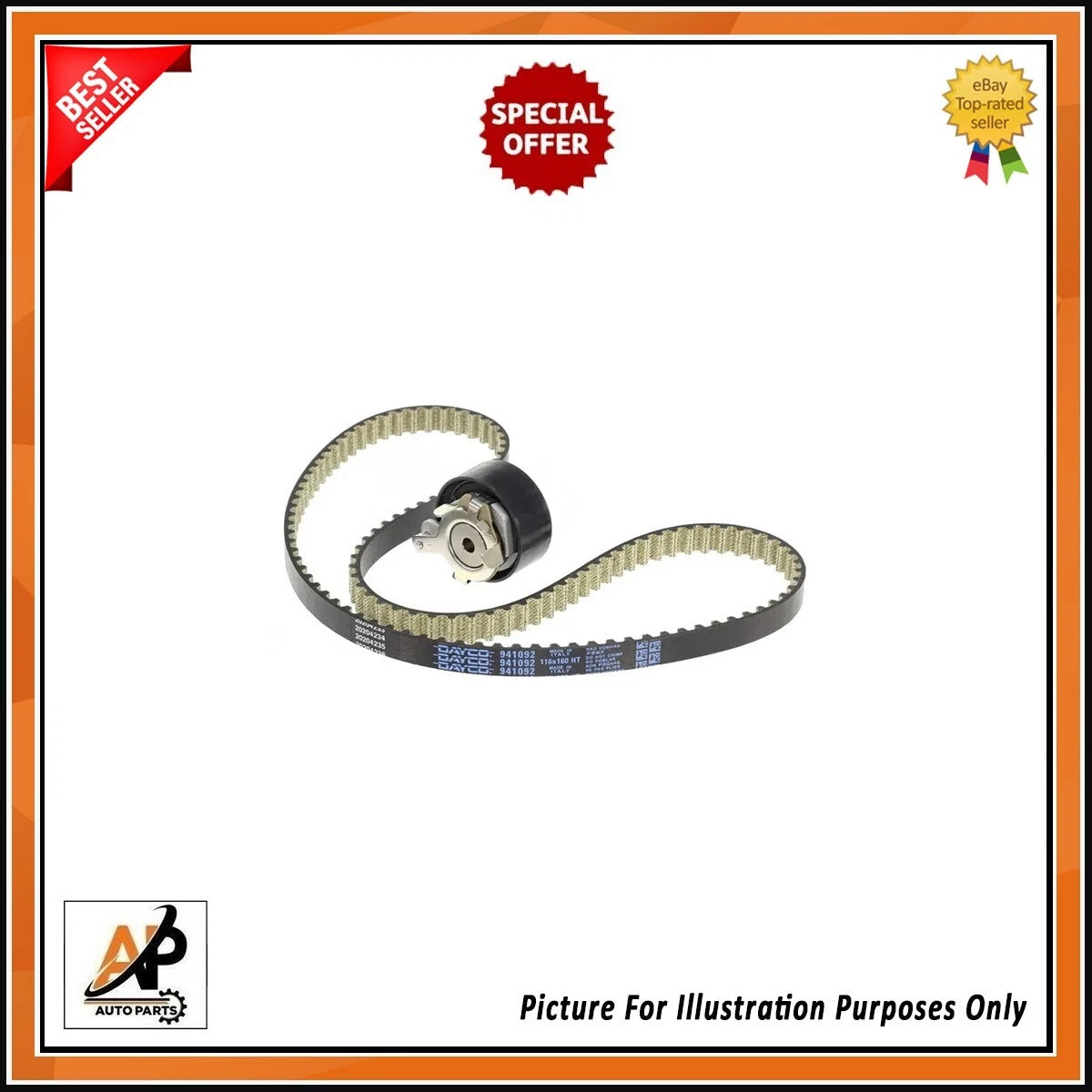 Cylinder Head Timing Belt Kit and Head Gasket for Ford B-Max 1.0 (2013–2017)