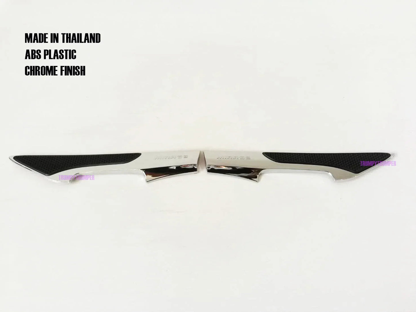 Chrome Side Vent Door Cover Trim for Mitsubishi Mirage Space Star (2012-2019)