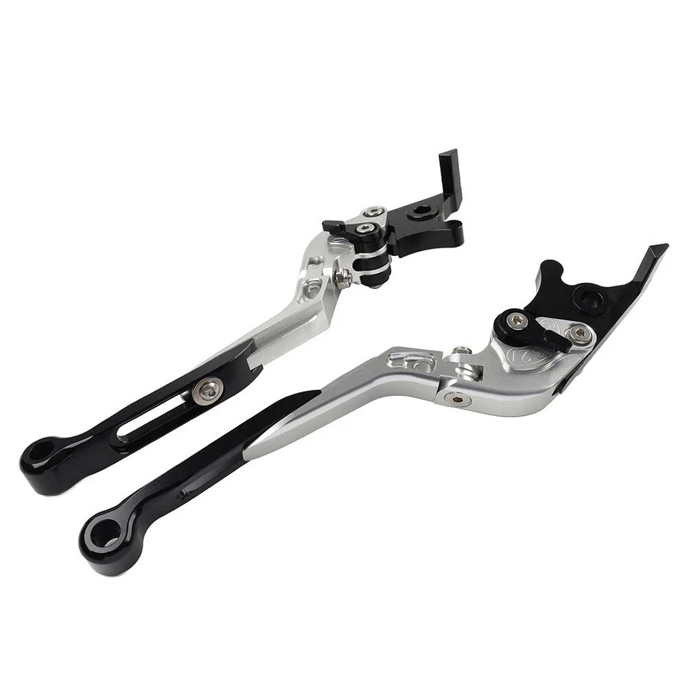 CNC Extendable Brake Clutch Levers for Suzuki GSXR600, GSR750, GSX-S750 (2006-2023)