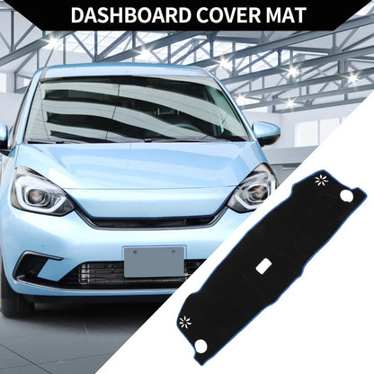 Dashboard Cover Mat for Honda Vezel RV3-RV6 (2021-2024) Black Blue Set
