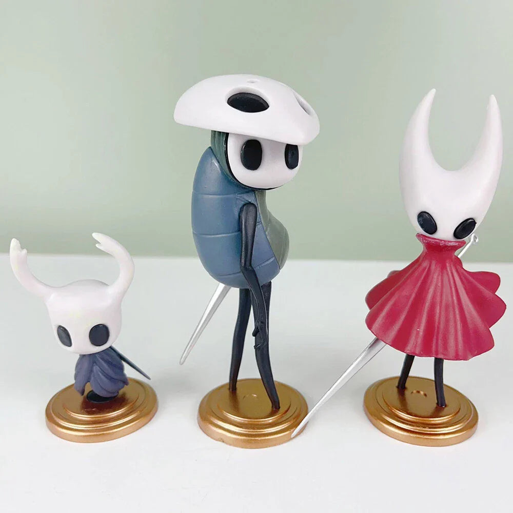 3pcs Hollow Knight Action Figures for Game Fans & Friends