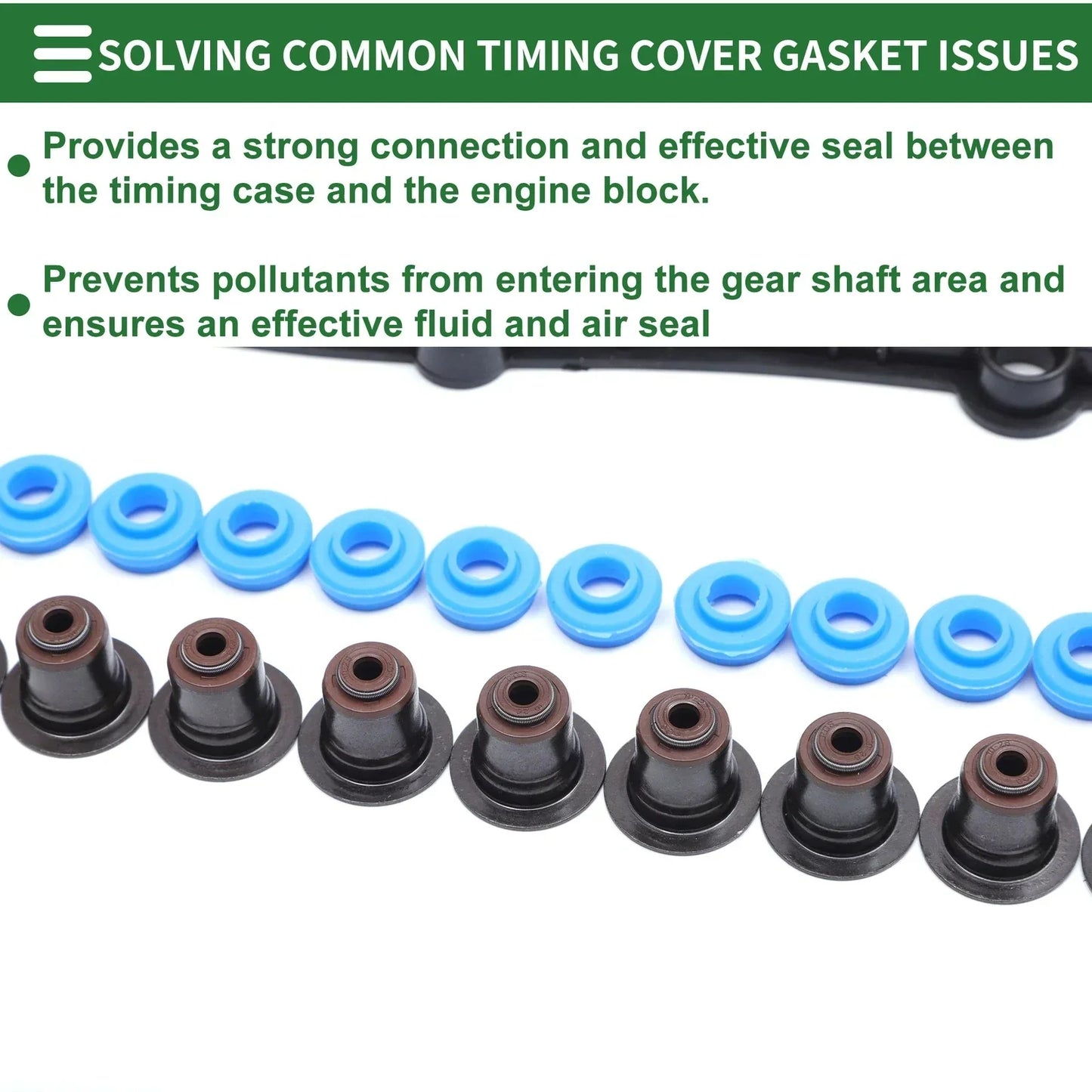 Engine Valve Cover Gasket Kit for Dodge Avenger 2.4L SXT (2008-2014)