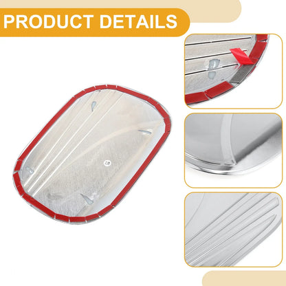 Fuel Tank Door Cap for Hyundai Tucson 2019-2020 Chrome Silver Tone