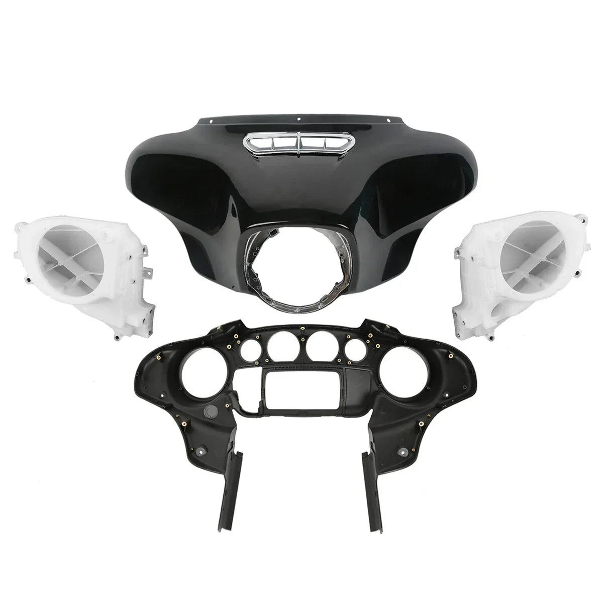 Batwing Inner & Outer Fairing Speaker Covers for Harley Touring (2014-2024)