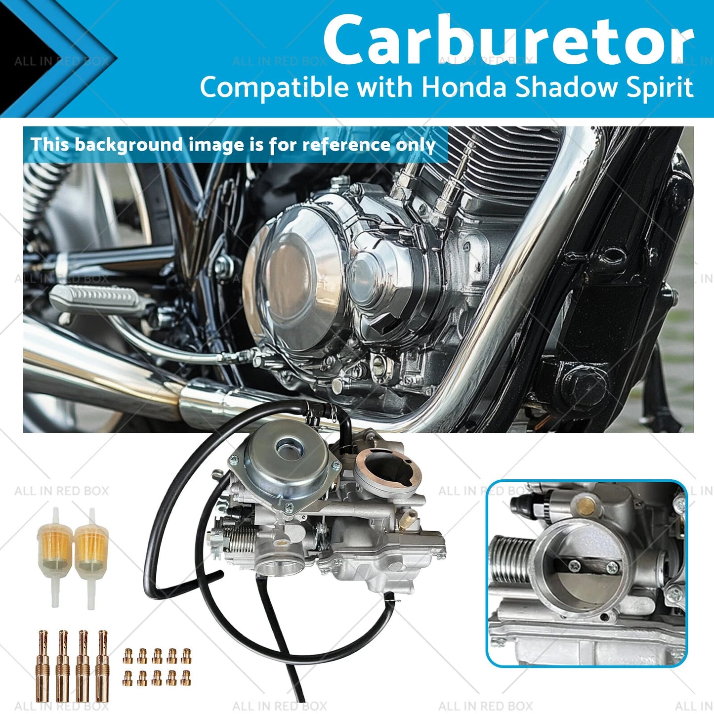 Carburetor for Honda Shadow Spirit 1100 VT 1100 (1998-2007)