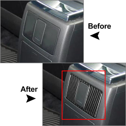 Rear Power Outlet Panel Cover for Volkswagen Passat B5 (2001-2005) Black