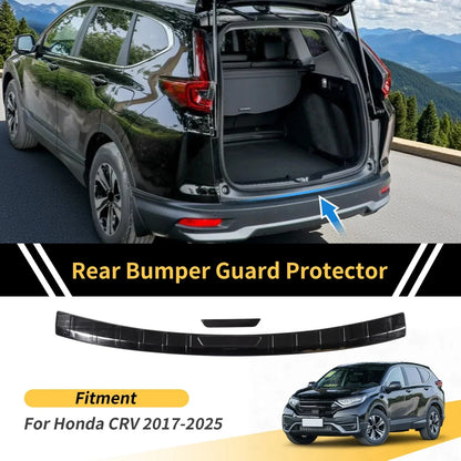 Rear Bumper Topper for Honda CRV 2017-2025 Black 1 x Piece