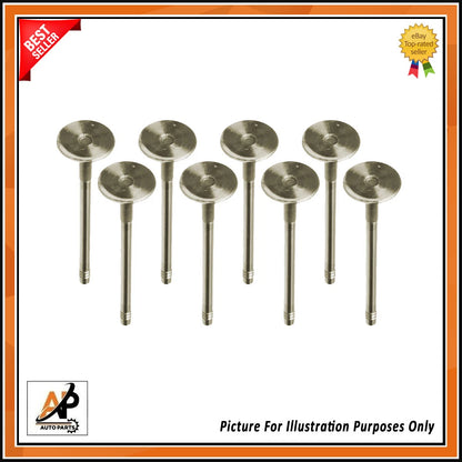 Exhaust Valve Set of 8 Replacement for Audi A5 Convertible (2010–2016)