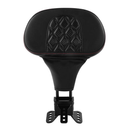 Front Driver Backrest Pad for Harley Road King Glide Ultra Limited (2009-24)
