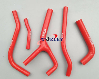 Blue Silicone Heater Radiator Hose for HONDA CR125 CR125R (1983)