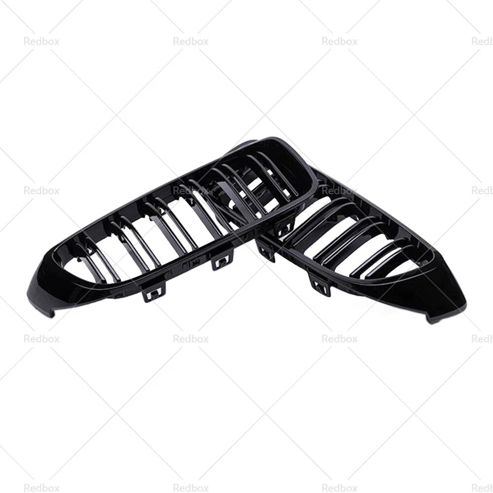 Gloss Black Bumper Grille for BMW 4 Series F32 F33 F36 M3 F80 M4 (2014-2020)