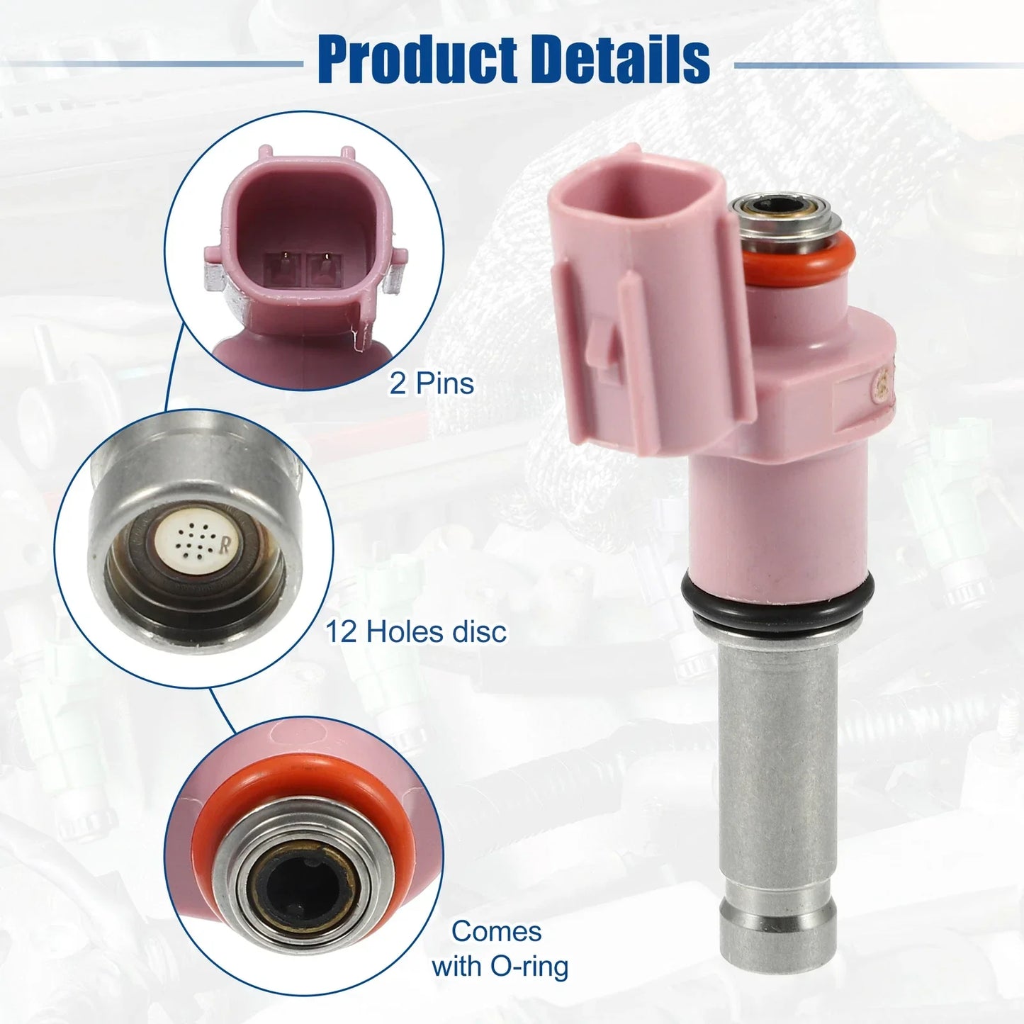 8 x Fuel Injector Nozzles for Lexus IS F (2008-2014)