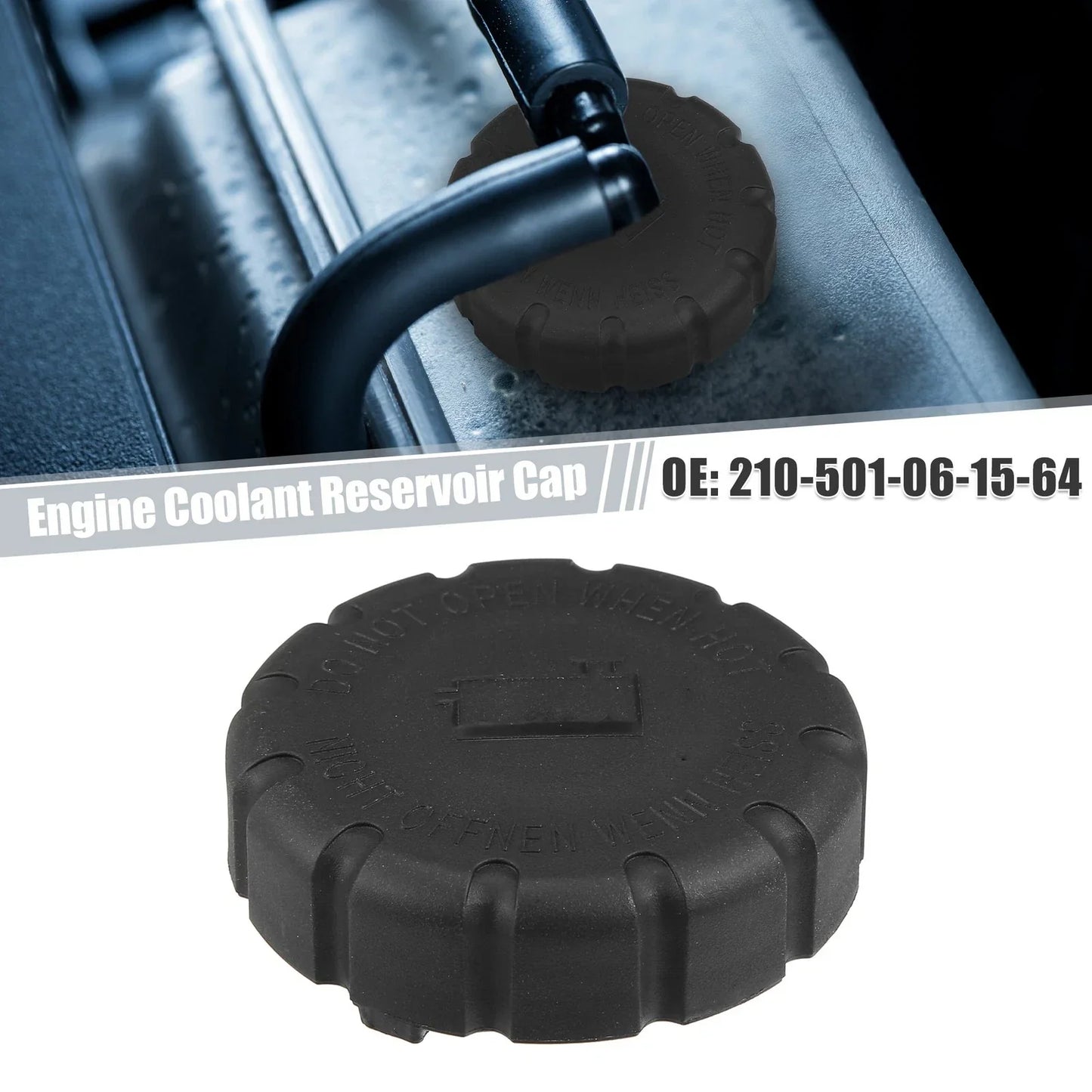 Engine Coolant Reservoir Cap for Mercedes-Benz W140 W203 (1992-2006)