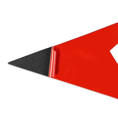 Red Interior Rearview Mirror A Pillar Trim for Alfa Romeo Giulia (2017-2024)