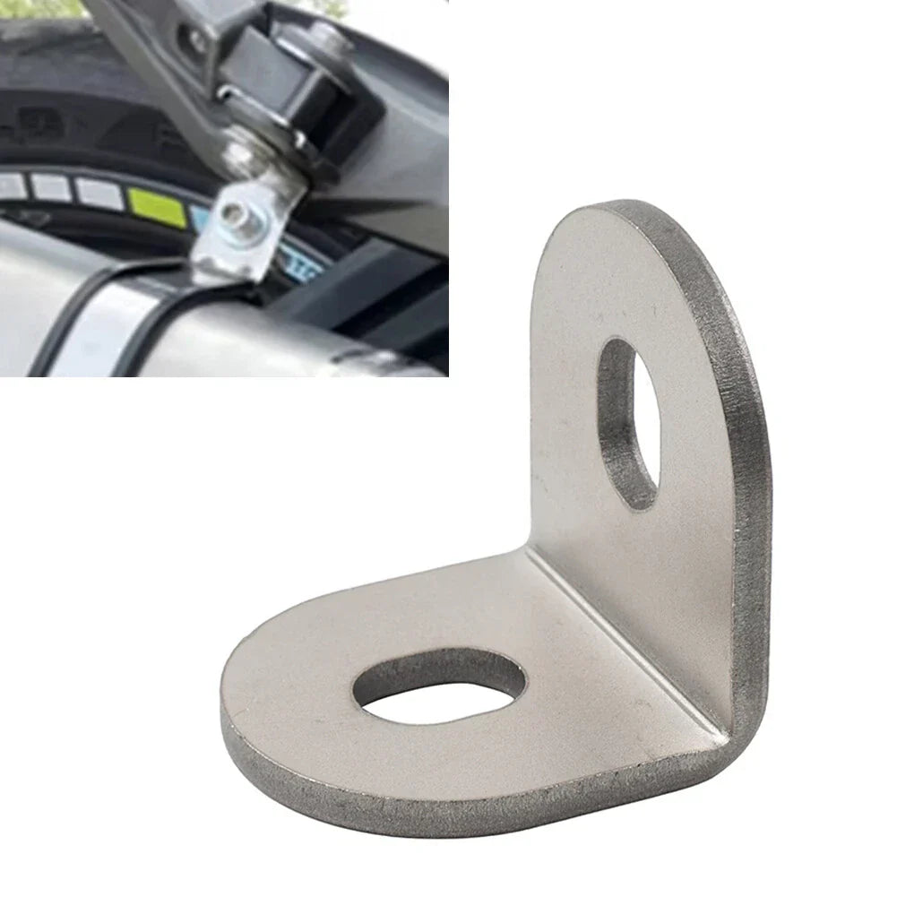 L-Shaped Mounting Exhaust Pipe Fixed Clamp for Motorcycle Universal