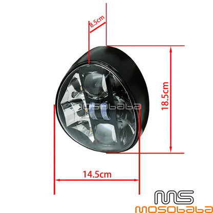 DOT LED Headlight Projection for Harley Softail Breakout FXBR FXBRS (2018-2020)