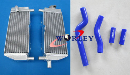Aluminum Radiator + Red Hose for Yamaha YZ250 (1996-2001)