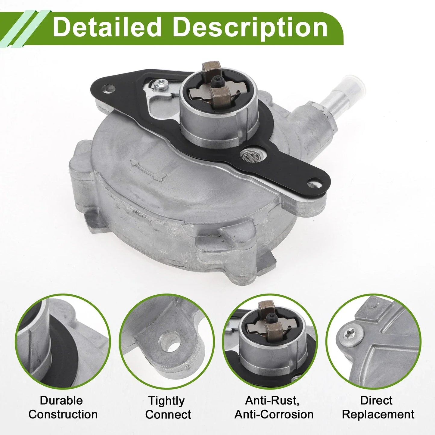 Brake Vacuum Pump for Mercedes-Benz C250 2012-2014 (2712301665)