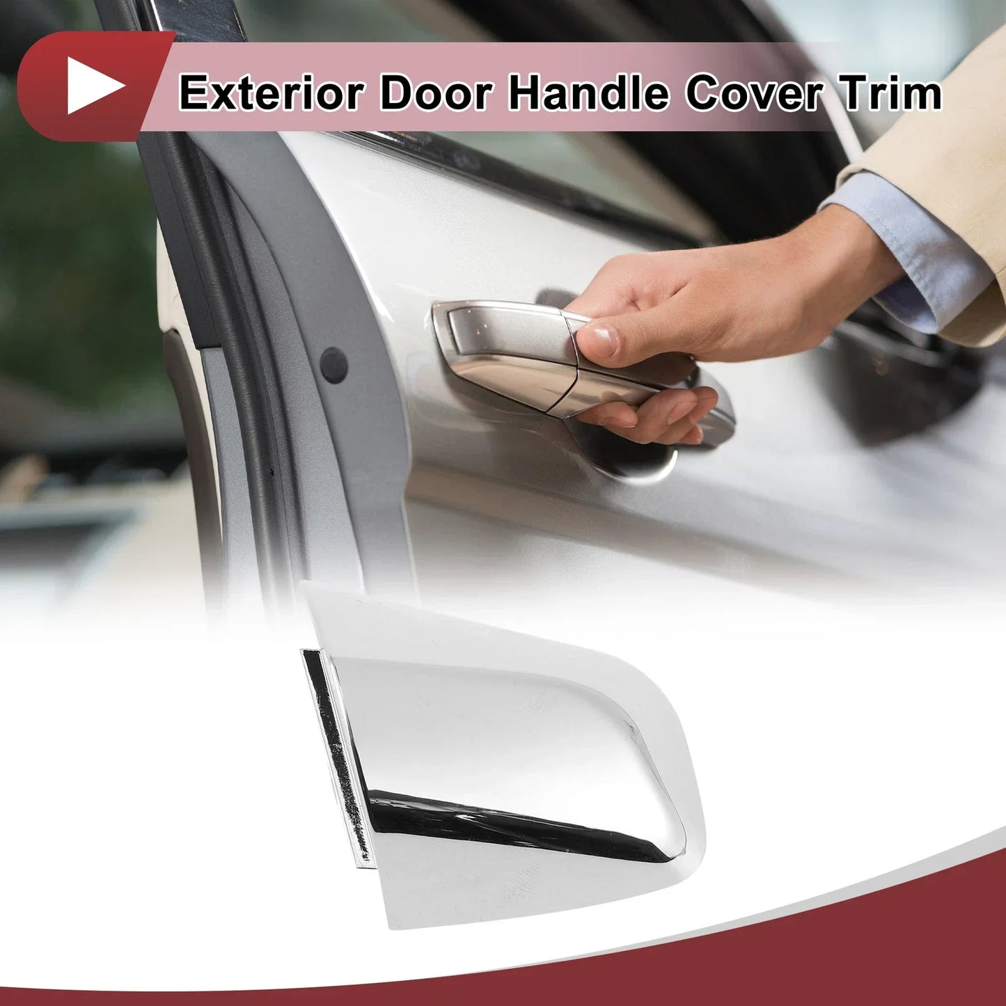 Exterior Door Handle Cover Trim for Hyundai Santa Fe (2013-2018)