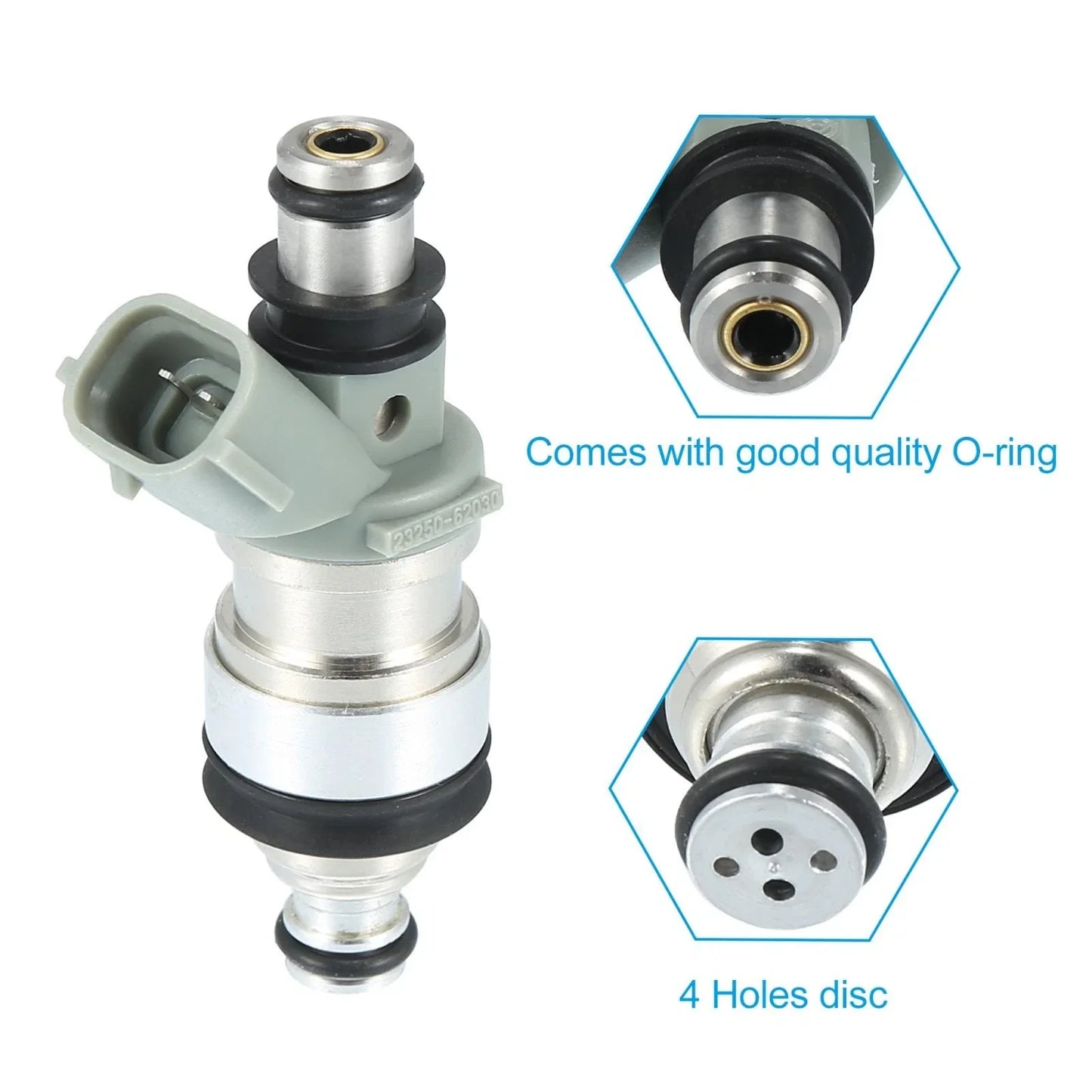 6 x Fuel Injector Nozzles for Toyota Tacoma, Lexus ES300, Camry (2001-2004)