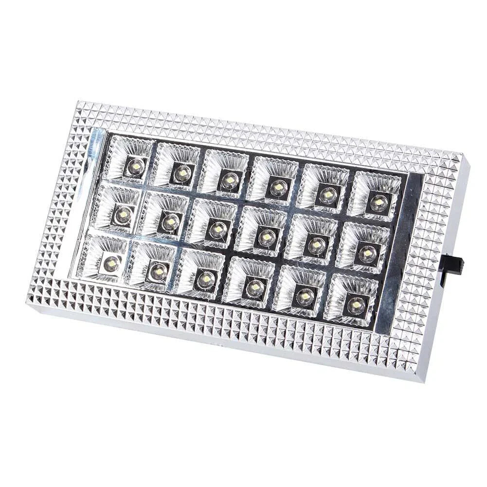 12V 18 LED White Roof Ceiling Car Interior Reading Lights Bulb