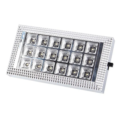 12V 18 LED White Roof Ceiling Car Interior Reading Lights Bulb