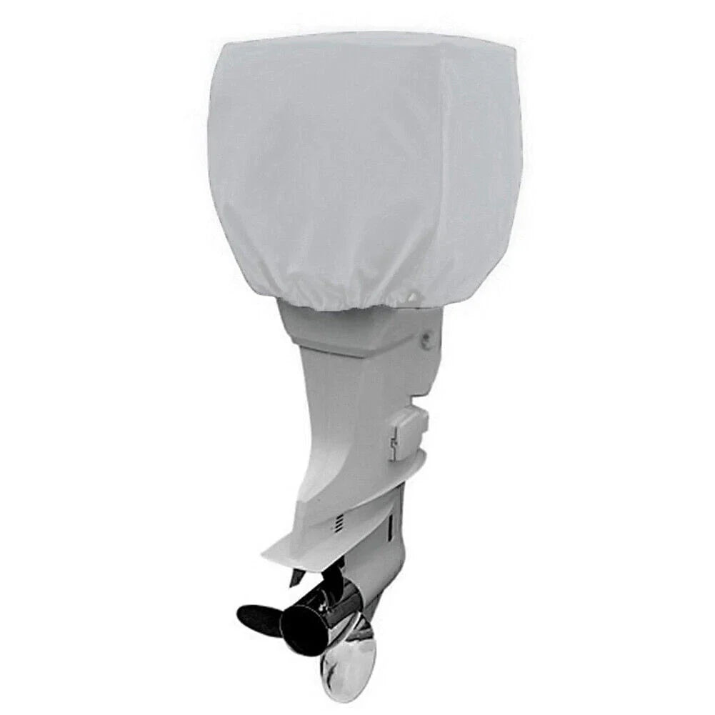 Boat Outboard Engine Half Cover Silver for up to 10HP/40HP/100HP/200HP