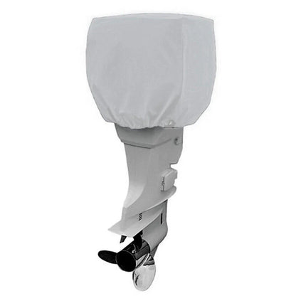 Boat Outboard Engine Half Cover Silver for up to 10HP/40HP/100HP/200HP