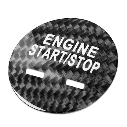 Black Engine Start Stop Button Trim for Cadillac XTS XT5 CT6 SRX CTS (2013-2020)