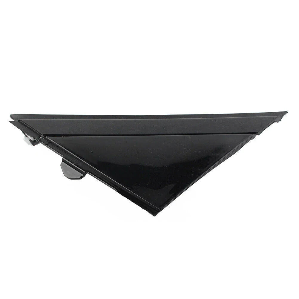Glossy Black Door Mirror Flag Cover for Fiat 500 (2012-2019)