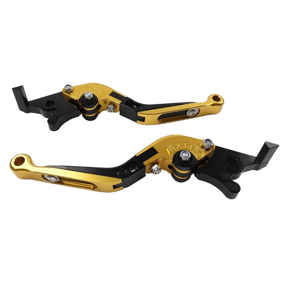CNC Folding Extendable Brake Clutch Levers for DAYTONA 675 R & SPEED TRIPLE R (2013-2018)