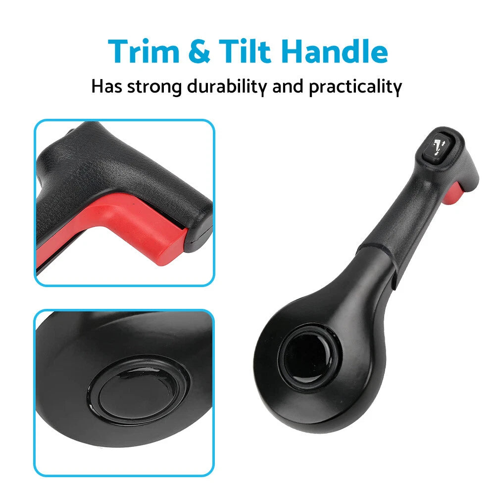 Outboard Trim Tilt Handle Remote Control Box Throttle Shift Lever for Mercury