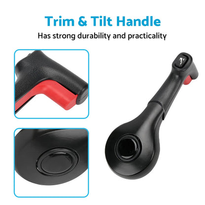 Outboard Trim Tilt Handle Remote Control Box Throttle Shift Lever for Mercury