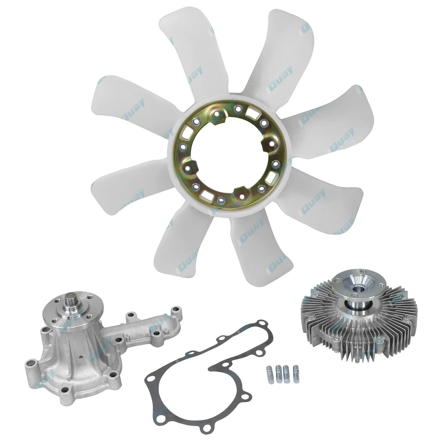 Water Pump Fan Clutch & Blade for Landcruiser PZJ70 PZJ73 3.5L 1PZ (1990-1993)