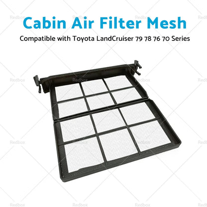 Cabin Air Filter Mesh for Toyota LandCruiser 70-79