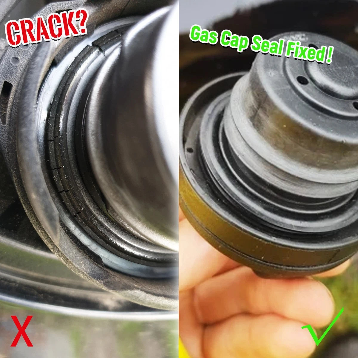 Fuel Tank Cap Rubber Seal Washer Replacement for Mercedes E-Class C238 (2018-2023)