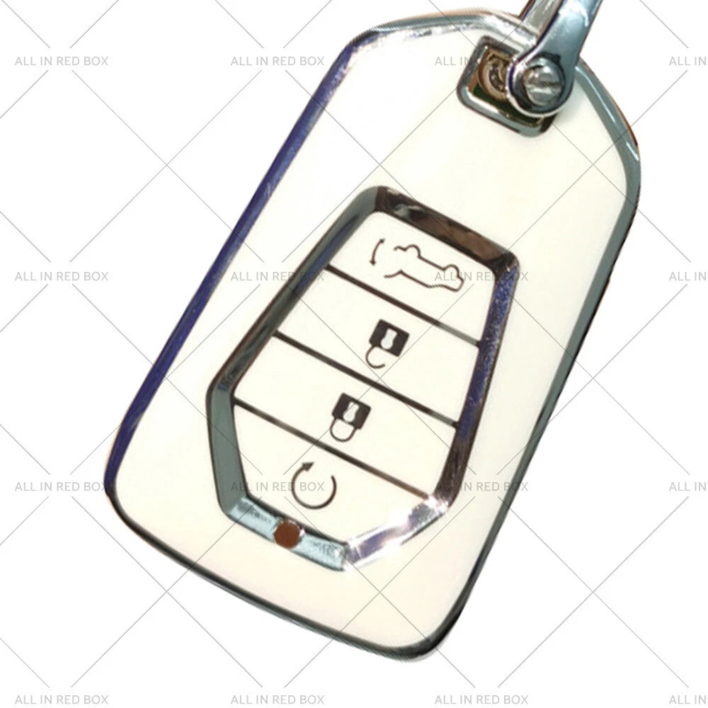 TPU Key Fob Cover for Isuzu D-MAX MU-X MUX 4 Button (2012-2023)