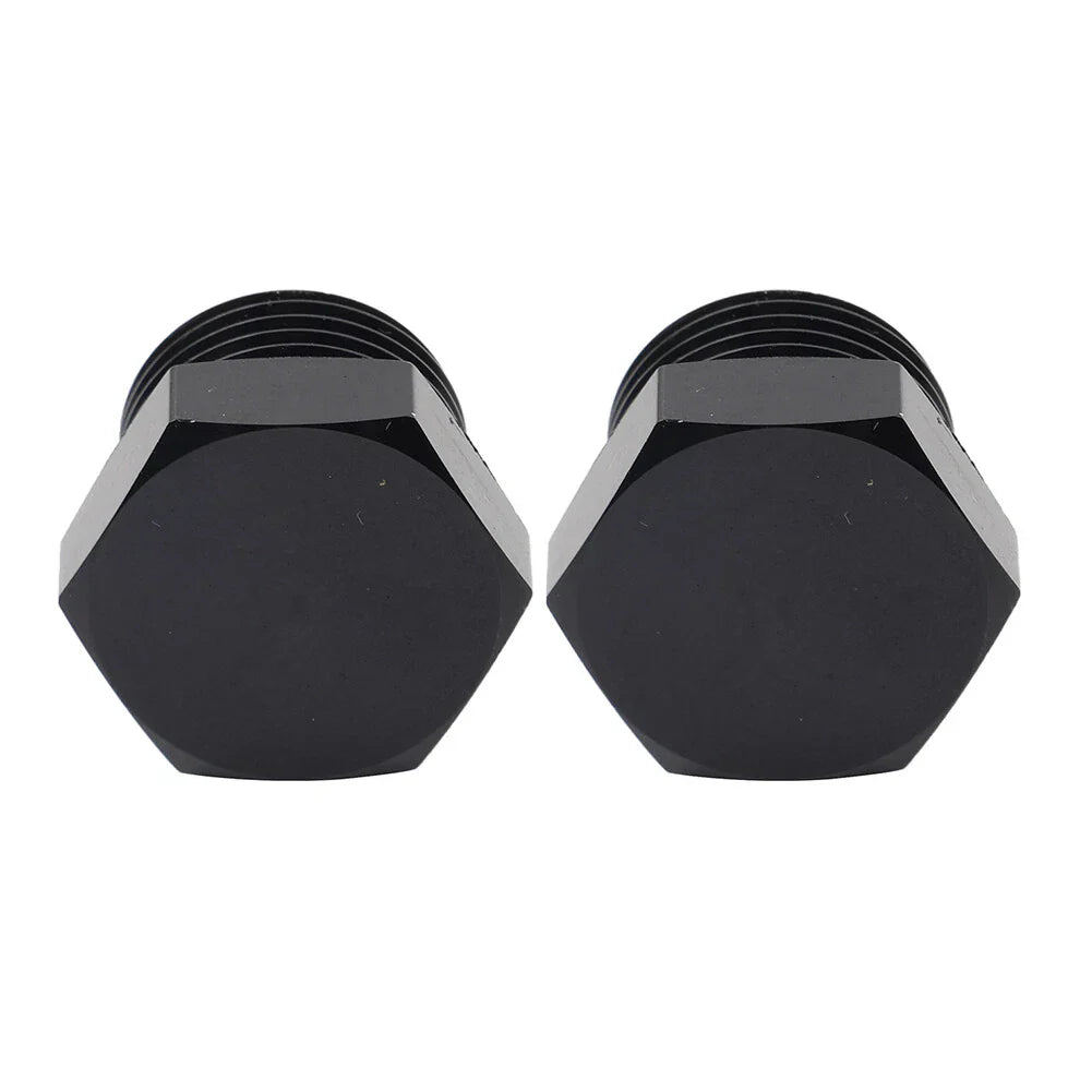 Aluminum 8AN Block Off Cap ORB Plug Male Fitting Adapters
