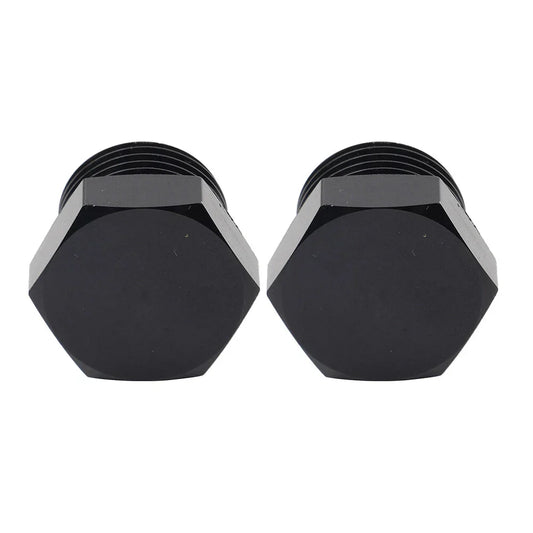 Aluminum 8AN Block Off Cap ORB Plug Male Fitting Adapters
