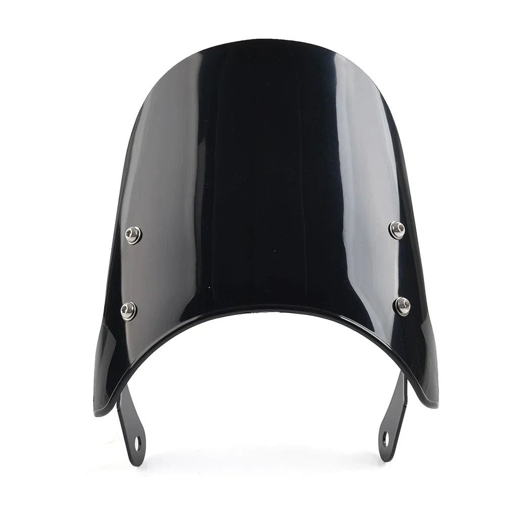 Headlight Windscreen for Yamaha T100 2003-2021 & XSR125 2021-2023 Black