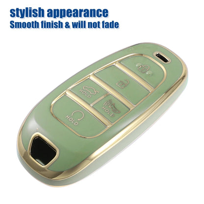 TPU 5 Button Keyless Entry Remote Key Fob Cover for Hyundai Tucson (2016-2023)