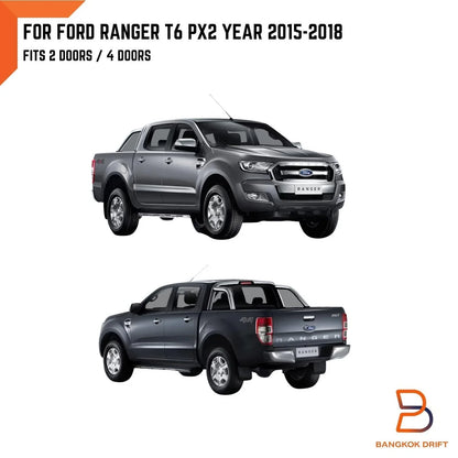 3" Slim Fender Flares for Ford Ranger T6 (2015-2018)