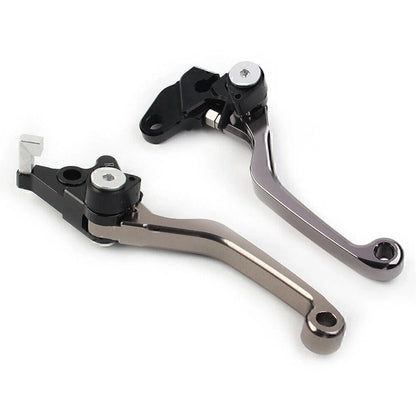 Aluminum Pivot Dirt Clutch Brake Levers for Kawasaki KLX250 D-Tracker (93-97)