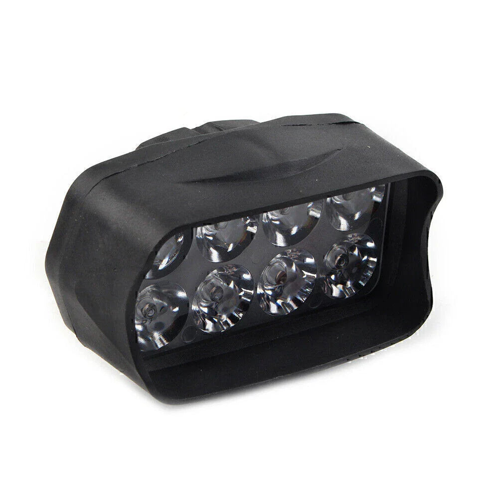 8-LED Motorcycle Headlight Fog Light 12V for UTV ATV