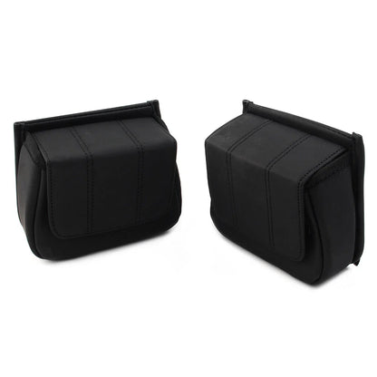 Black Fairing Lower Door Pocket Bags for Harley Touring (1996-2013)